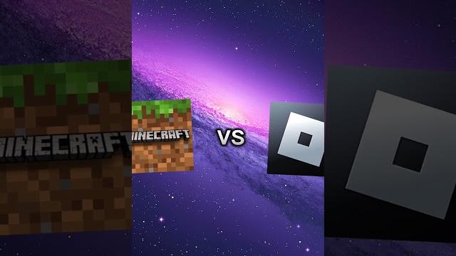 Minecraft vs roblox #shorts #minecraft #roblox #games Minecraft vs roblox #shorts #minecraft #roblox #games