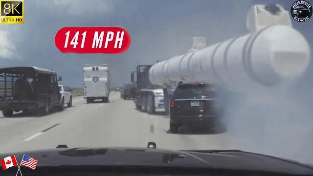 The most shocking high-speed police chases caught on dashcam!out of control! 2025 compilation! The most shocking high-speed police chases caught on dashcam!out of control! 2025 compilation!