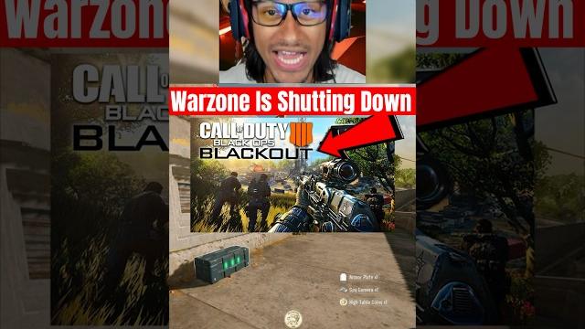 Warzone is shutting down!?! Warzone is shutting down!?!