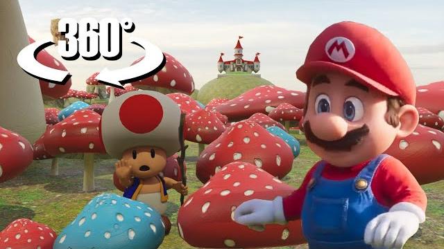 The super mario bros movie 360/vr experience The super mario bros movie 360/vr experience