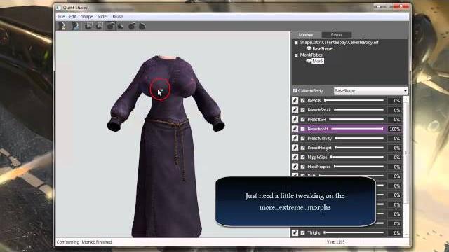 Bodyslide 2: fast vanilla to cbbe conversion demo Bodyslide 2: fast vanilla to cbbe conversion demo