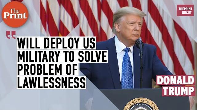 If states don't take action, i'll deploy the us military to solve the problem for them: donald trump If states don't take action, i'll deploy the us military to solve the problem for them: donald trump