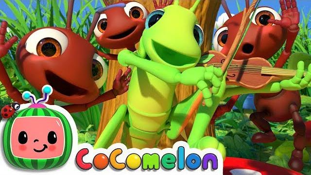The ant and the grasshopper | cocomelon nursery rhymes & kids songs The ant and the grasshopper | cocomelon nursery rhymes & kids songs