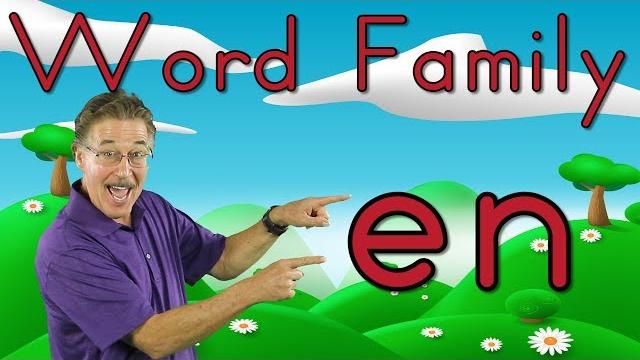 Word family -en | phonics song for kids | jack hartmann Word family -en | phonics song for kids | jack hartmann