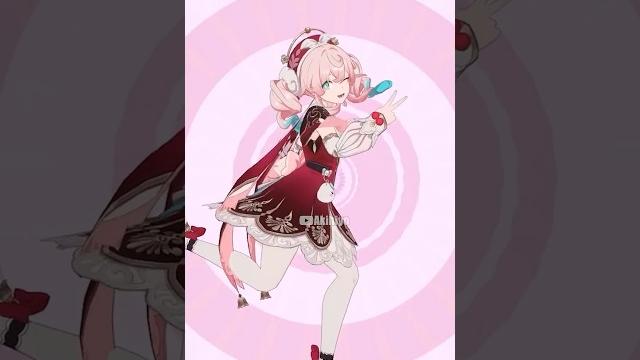 Hyacine dance brainrot #shorts Hyacine dance brainrot #shorts