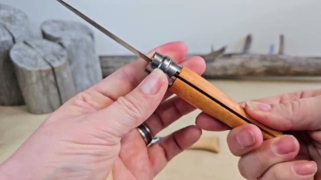 Opinel knife carbon or stainless steel blade Opinel knife carbon or stainless steel blade