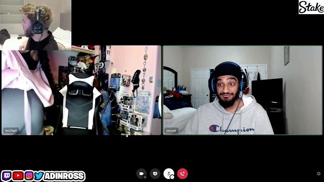 Hot4lexi twerks on adin ross stream Hot4lexi twerks on adin ross stream