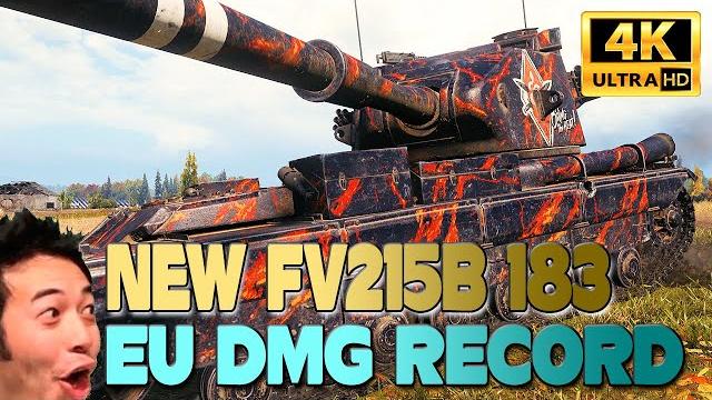 New fv215b 183 eu damage record - world of tanks New fv215b 183 eu damage record - world of tanks
