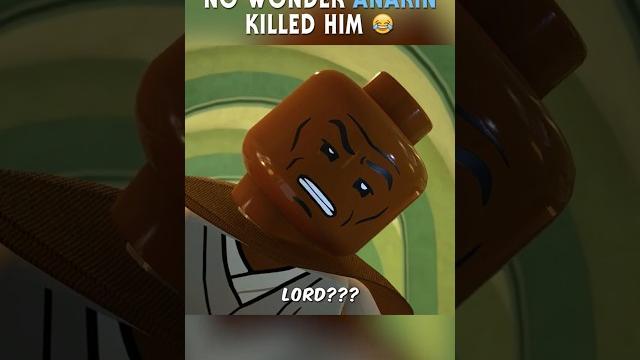 No wonder anakin killed him | csg #shorts | #legostarwarstheskywalkersaga #lego #starwars #memes No wonder anakin killed him | csg #shorts | #legostarwarstheskywalkersaga #lego #starwars #memes