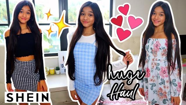 Shein clothing haul and try on for teens 2020 Shein clothing haul and try on for teens 2020