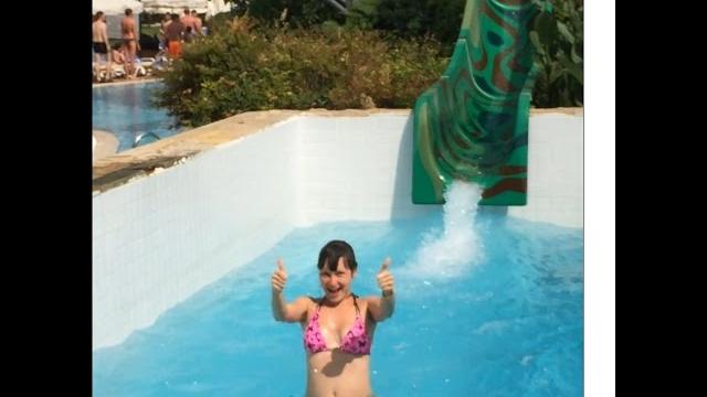 Sexy girl loses bikini Sexy girl loses bikini