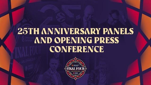 Tip-off event: 25th anniversary panels and opening press conference | turkish airlines euroleague Tip-off event: 25th anniversary panels and opening press conference | turkish airlines euroleague