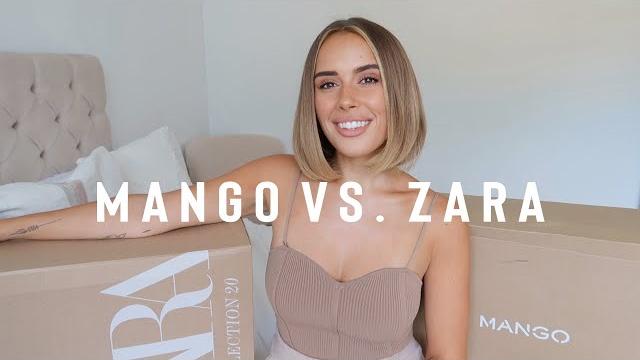 Mango vs zara haul + try on | hello october Mango vs zara haul + try on | hello october