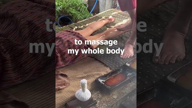 Asmr: the most insane fire full body massage #shorts Asmr: the most insane fire full body massage #shorts