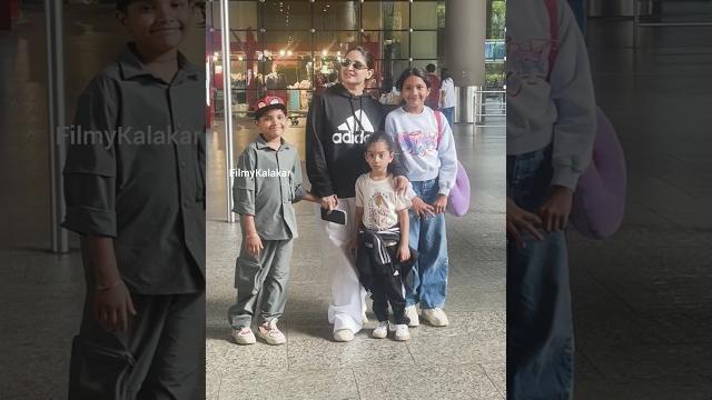 #mahhivij returns post vacationing with her cute kids ️ #filmykalakar #tarajaybhanushali #mahhivij returns post vacationing with her cute kids ️ #filmykalakar #tarajaybhanushali
