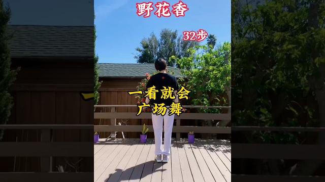 简单32步广场舞 #野花香 #零基础舞蹈 简单32步广场舞 #野花香 #零基础舞蹈