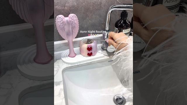 Asmr night routine #shortvideo #aesthetic #satisfying #skincare #nightroutine #kbeauty #cozy #fyp Asmr night routine #shortvideo #aesthetic #satisfying #skincare #nightroutine #kbeauty #cozy #fyp