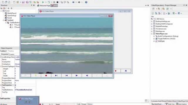 Delphi xe6 vcl taskbar component Delphi xe6 vcl taskbar component