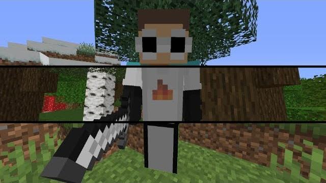 Minecraft, but three people control one player... Minecraft, but three people control one player...