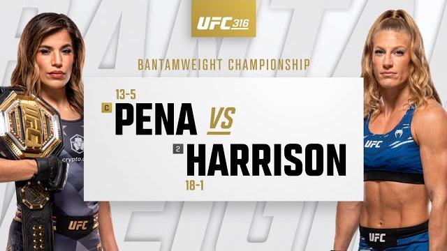 Ufc 316: kayla harrison vs julianna peña highlights Ufc 316: kayla harrison vs julianna peña highlights
