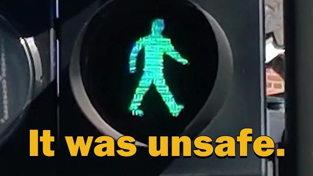 Why doesn't the green man flash anymore? Why doesn't the green man flash anymore?
