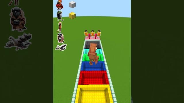 Italian brainrot mobs longest jump test! #minecraft #italianbrainrot Italian brainrot mobs longest jump test! #minecraft #italianbrainrot