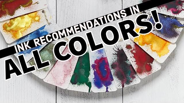 Ink recommendations in all colors - q&a slices Ink recommendations in all colors - q&a slices