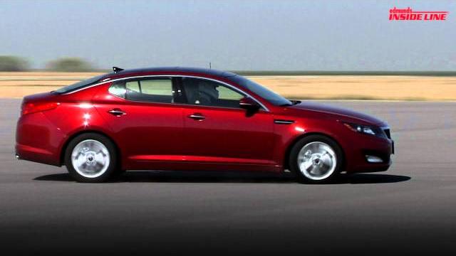 2011 kia optima hybrid | track test 2011 kia optima hybrid | track test