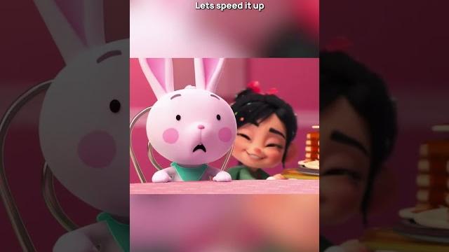 "the bunny gets the pancake!" | ralph breaks the internet #shorts "the bunny gets the pancake!" | ralph breaks the internet #shorts
