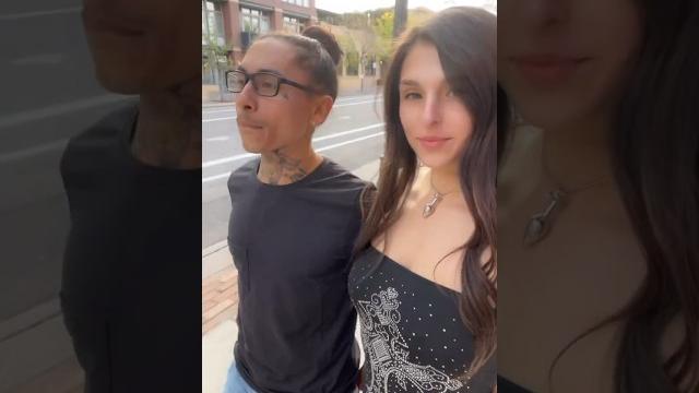 Leah gotti with his husband Leah gotti with his husband