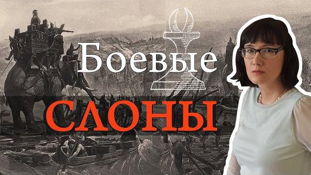 История слонов на поле брани и на шахматной доске История слонов на поле брани и на шахматной доске