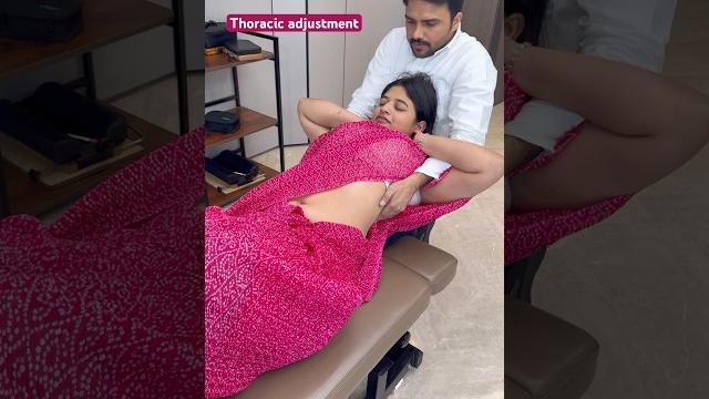 Thoracic pain treatment #ytshort #trend #feed #shortfeed Thoracic pain treatment #ytshort #trend #feed #shortfeed