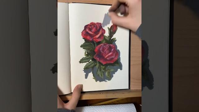 Oil pastel drawing - flowers ️ #easydrawing #oilpastel #painting #pastel #art #creativeart Oil pastel drawing - flowers ️ #easydrawing #oilpastel #painting #pastel #art #creativeart