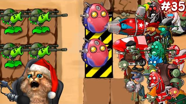 Растения против зомби - горох снайпер plants vs zombies fusion #35 пвз pvz весёлый кот Растения против зомби - горох снайпер plants vs zombies fusion #35 пвз pvz весёлый кот