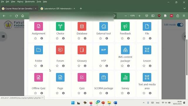 Ujian paper based menggunakan moodle Ujian paper based menggunakan moodle