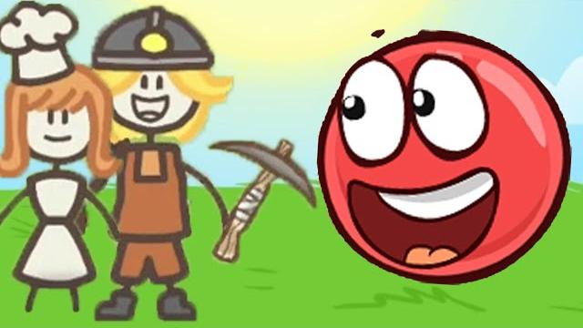 Красный шарик красныш спасает любимую в стране стикменов #139 мультик игра draw a stickman epic 2 Красный шарик красныш спасает любимую в стране стикменов #139 мультик игра draw a stickman epic 2