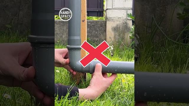 Plumbers, connect drain pipes the right way! Plumbers, connect drain pipes the right way!