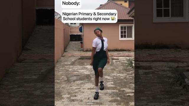 Nigerian primary & secondary school students right now ️ #shorts Nigerian primary & secondary school students right now ️ #shorts