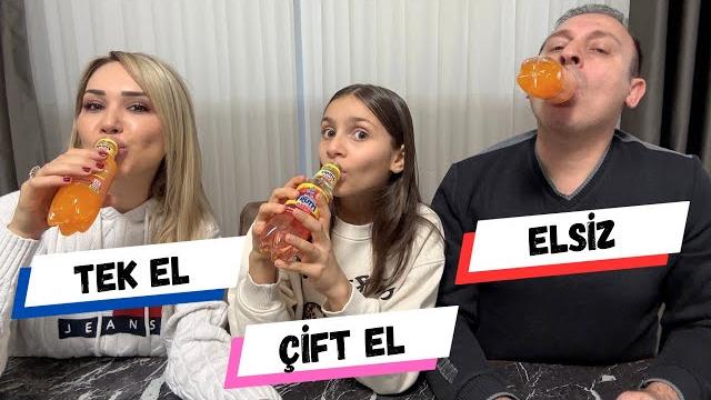 Tek el, çi̇ft el, elsi̇z yemek yarişmasi !! Tek el, çi̇ft el, elsi̇z yemek yarişmasi !!