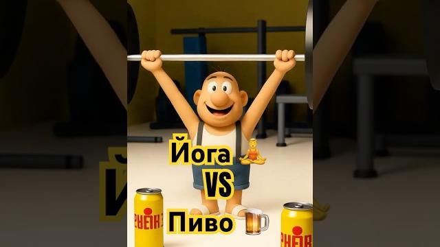 История пивося: занятие йогой История пивося: занятие йогой