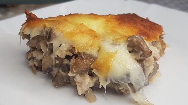Классический жульен с курицей и грибами Классический жульен с курицей и грибами