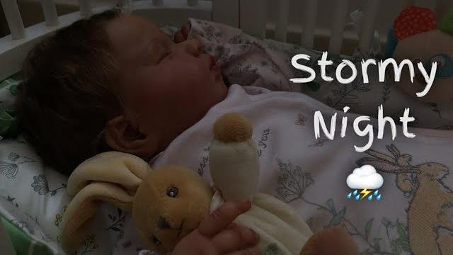Reborn role play| baby lola got scared by the thunderstorm at 3:00a.m. reborn midnight feeding Reborn role play| baby lola got scared by the thunderstorm at 3:00a.m. reborn midnight feeding
