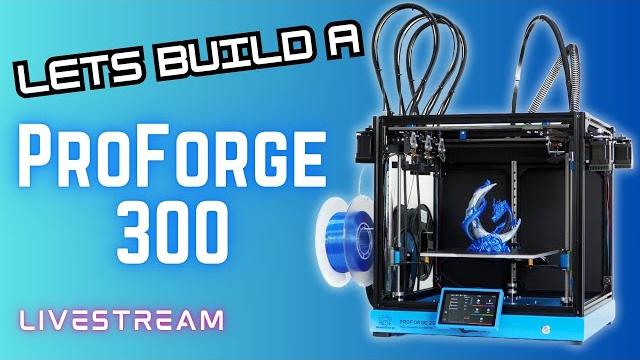Proforge 300 - 3d printer toolchanger kit build part 9 calibration time! #livestream #3dprinting Proforge 300 - 3d printer toolchanger kit build part 9 calibration time! #livestream #3dprinting