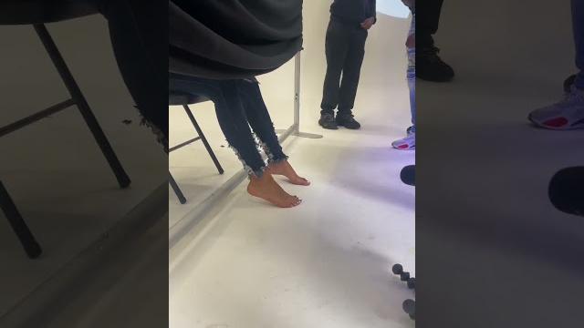 They licked her toes… They licked her toes…
