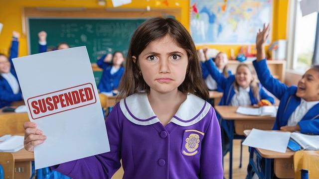 I got suspended at my new school! I got suspended at my new school!