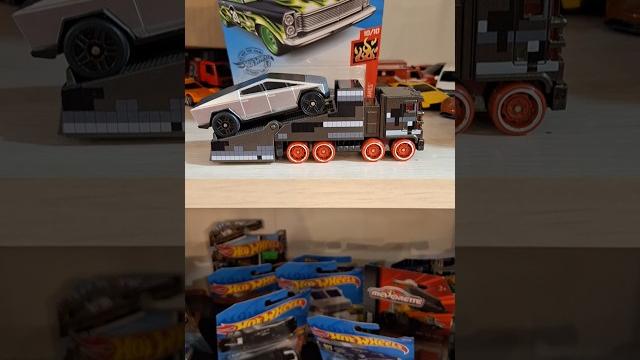 Minecraft грузовик против tesla cybertruck Minecraft грузовик против tesla cybertruck