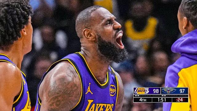 Lakers vs pelicans insane ending – final 2 minutes! Lakers vs pelicans insane ending – final 2 minutes!