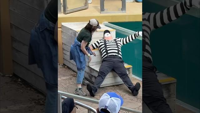 Try not to laugh tom mime seaworld funny moments compilation #seaworldmime #tomthemime #funny Try not to laugh tom mime seaworld funny moments compilation #seaworldmime #tomthemime #funny
