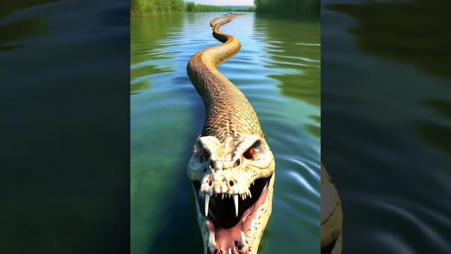 Water snake #bigsnake #watersnake #wildlife #wildsnake Water snake #bigsnake #watersnake #wildlife #wildsnake