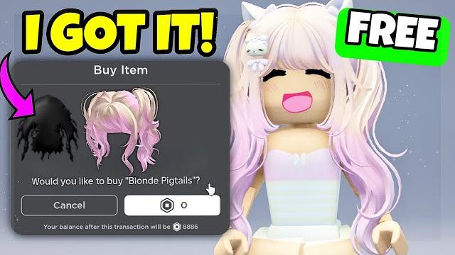 Hurry ! easy free hair & items! Hurry ! easy free hair & items!